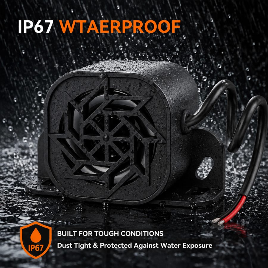 IP67 waterproof detail
